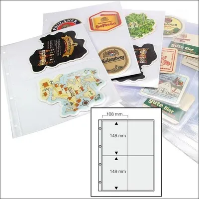 Produktbild von SAFE 5473 15 Ersatzblätter 4 Fächer 148x108 mm