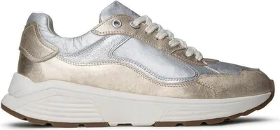 Produktbild von Xsensible Milau Metallic Combi - Damenschuhe Bequeme Schnürschuhe, Mehrfarbig