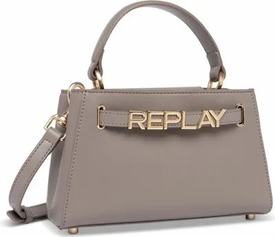 Produktbild von REPLAY Handtasche Umhängetasche Handbag Iron Black grau