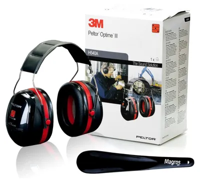 Produktbild von 3M OPTIME III H540A Lärmschutzkapseln Arbeitsschutz Kopfband