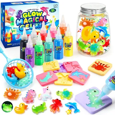 Zdjęcie produktu dla Zestaw "Wodne Elfy", magiczny zestaw żeli wodnych, zestaw kreatywny dla dzieci od 4, 5, 6, 7, 8, 9, 10 lat, prezent dla dziewczynek w wieku 6, 7, 8 lat