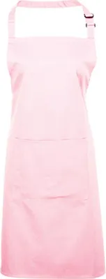 Obrázok produktu pre Premier Workwear PR154 | Colours Zástera s vreckom - 72 x 86 cm - možno prať do 60 - Farba: ružová (približne Pantone 1895) - Rozmer: 72 x 86 cm