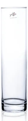 Produktbild von Glasvase "Cyli HC" Ø 6cm x 25cm | Zynlindrische Vase Blumenvase Glas