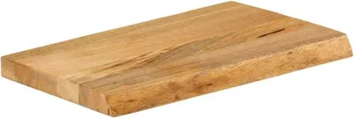 Produktbild von vidaXL Tischplatte mit Baumkante 40x20x3,8 cm Massivholz Mango