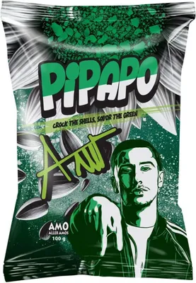 Produktbild von Pipapo AMO Geröstete Sonnenblumenkerne Neutral grüne Edition 100g MHD 30.05.2026