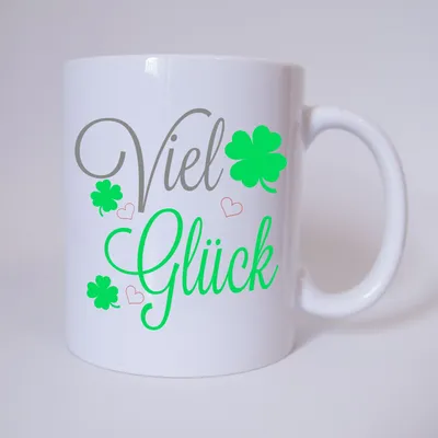 Produktbild von Viel Glück - Tasse - Kaffeetasse - Tasse mit Spruch