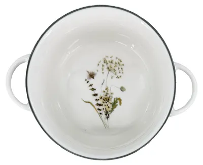 Zdjęcie produktu dla Porcelanowa miska na kompot Nostalgie Meadow, 12 cm