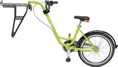 Zdjęcie produktu dla Roland Trailer add + rower zielony, 20", 3-biegowa piasta z wolnym kołem