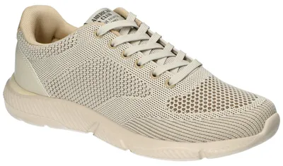 Produktbild von American Club FH96, Herren Sportschuhe Memory Foam System, Schnürschuhe leicht atmungsaktiv, Beige 44