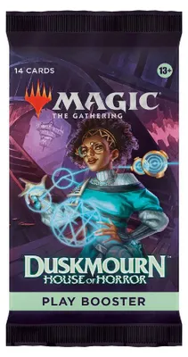 Immagine prodotto di Magic: the Gathering - Duskmourn: Casa degli Orrori Play Booster