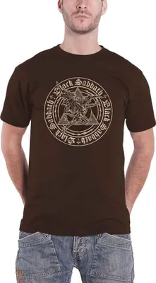 Immagine prodotto di Black Sabbath - Maglietta "Henry" per uomo/donna Unisex RO4478 (XXL) (Chocolate Brown)