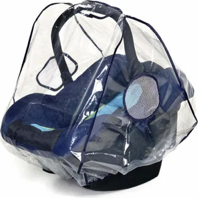 Obrázok produktu pre reer 70538, Raincover, Polyester, Polyethylene-vinyl acetate (PEVA), Priehľadná, Chlapec / dievča, reer, 97 mm