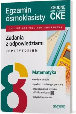 Image de Egzamin ósmoklasisty 2026. Zadania z odpowiedziami. Matematyka. Repetytorium