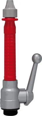 Produktbild von Riegler Mehrzweckstrahlrohr DIN 14365, Alu, G 2 AG, Düse 9 mm, Kunststoff