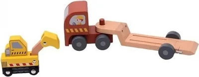 Obrázek produktu pro Dřevěný návěs s bagrem 18m+