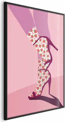 Produktbild von Posterpapier Poster - Strawberry Socks 29.7x42 cm Menschen h-A-0142-ao-a