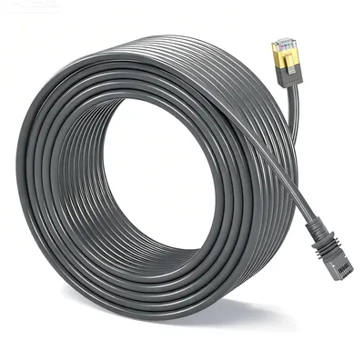 Obrázok produktu pre Elfcam – 15 m kábel Starlink Gen 3 Cat 6, sieťový kábel RJ45 LAN s krytím IP68, vonkajší ethernetový predlžovací kábel odolný voči poveternostným vplyvom pre router Starlink Mini