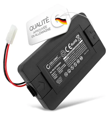 Image de CELLONIC 1x Batterie pour Aspirateur Compatible avec Bagotte BAGOTTE, Compatible avec Rowenta Explorer Serie 60, Explorer 40, RS-RT900866 - (2600mAh, 14.4V)
