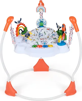 Immagine prodotto di Centro attività per bambini con 6 giocattoli, musica, luci, arancione