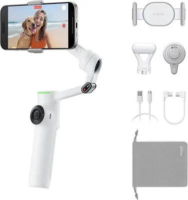 Immagine prodotto di Insta360 Flow 2 Pro Stabilizzatore per fotocamera per smartphone Bianco