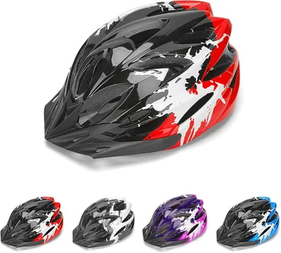 Obrázek produktu pro Helma na kolo, velikost 50-58 cm, pro děti ve věku 3 až 14 let, s tlumením nárazů, určená pro cyklistiku