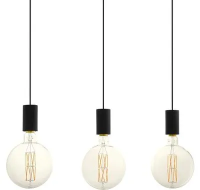 Obrázok produktu pre Luster Eglo Pozueta 98662 3 x E27 40 W čierny