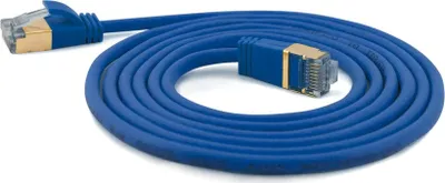 Obrázok produktu pre Wantec 7131 Wantec Patchkabel SSTP CAT7 Ste. CAT6a d=4mm 1,00m blau