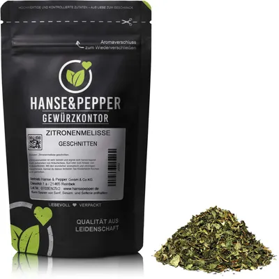 Produktbild von 250g Zitronenmelisse geschnitten