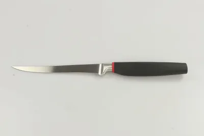 Image de TUPPERWARE Messer Chef-Serie Pro : Couteau à filetage, noir et rouge, modèle CL 16126, avec cadeau