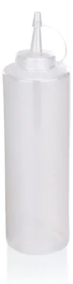 Produktbild von 36x Quetschflasche Set, Ø 7 cm, 0,7 ltr., transparent, Polyethylen
