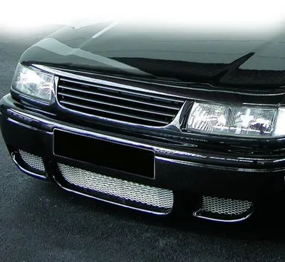 Immagine prodotto di Griglia anteriore sportiva, colore nero, per Volkswagen Passat 35i