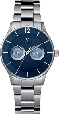 Imagen del producto de Reloj Obaku para hombre, plateado, modelo Obaku-V192GMCLSC