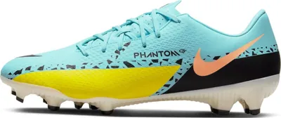 Produktbild von Nike Phantom Gt2 Academy Fg/Mg Glacier Ice/Black-Yellow S 10