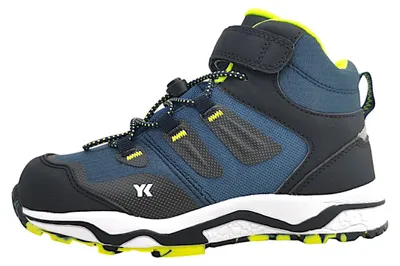 Image de Lurchi - Chaussures pour enfants, bottines à lacets, bleu, pour le quotidien (ou pour les activités de loisirs)