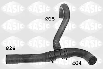 Obrázek produktu pro Vw 1,9Td/Tdi A80/A3/A4/A6 Chladicí Hadice
