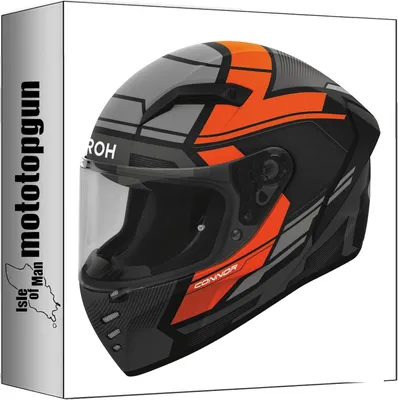 Produktbild von Airoh Integralhelm Connor in Mattorange, Größe S