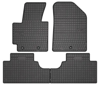 Obrázok produktu pre Gumové autorohože na mieru pre: Kia Soul II (2013-2019, minivan) černé, sada 4 ks, s úchyty