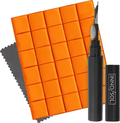 Immagine prodotto di Set di pulizia INNOSOL per elettronica, adatto per AirPods, telefoni cellulari, smartphone, cuffie, fotocamere, UVM. - Set di pulizia essenziale