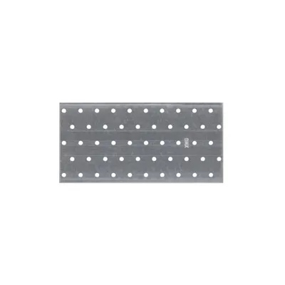 Obrázok produktu pre Doska je perforovaná. PP 12 DMX 100x200 - pozinkovaný plech - balenie po 1 ks