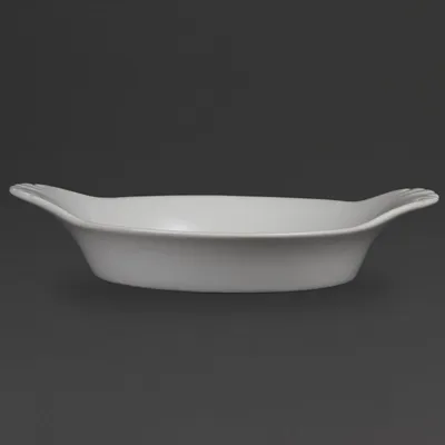 Zdjęcie produktu dla Naczynia do zapiekania Olympia Whiteware okrągłe, białe, 22 cm (6 sztuk)