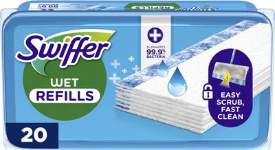 Immagine prodotto di Swiffer 8700216672016 Salviette umidificate antibatteriche confezione di ricarica da 20 pezzi