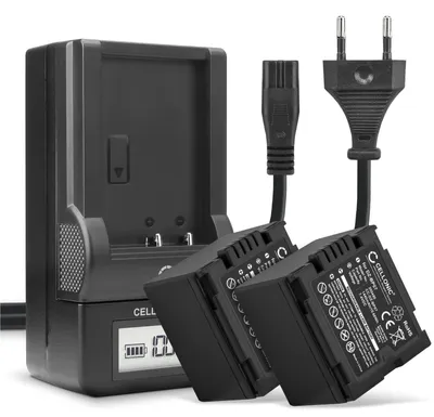 Immagine prodotto di CELLONIC, Batteria per fotocamera (1440mAh, 7.4V) 2x + Caricabatteria
