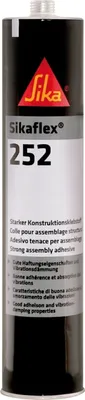 Produktbild von Sika Konstruktionsklebstoff Sikaflex®-252 schwarz 300 ml