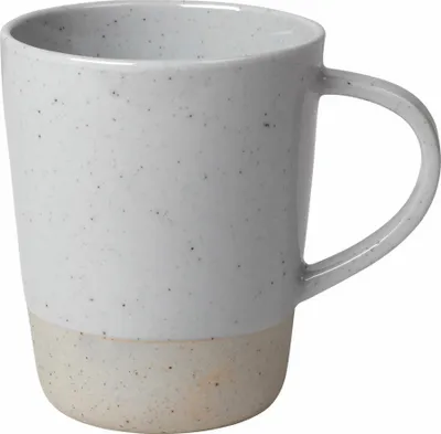 Produktbild von Blomus Becher mit Henkel SABLO, Henkelbecher, Keramikbecher, Keramik, grau, 250 ml, 64114