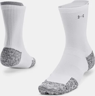 Produktbild von Under Armour Ua Ad Run Cushion Socken, 1er-Pack, mittelweiß 1376076-100__XL