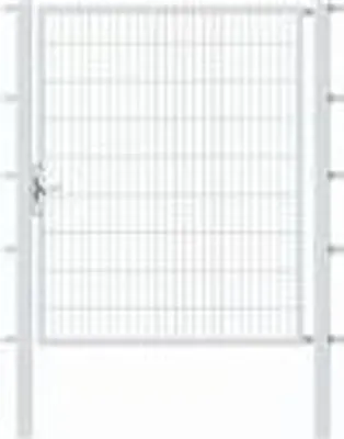 Produktbild von Alberts Einzeltor Flexo mit Zubehör, zum Einbetonieren, feuerverzinkt, Breite 150 cm, Höhe 180 cm