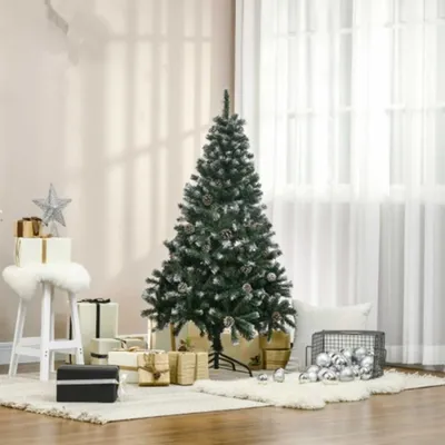 Produktbild von Künstlicher Weihnachtsbaum,Künstlicher Tannenbaum, Weihnachtsbaum Christbaum für Weihnachten-Dekoration