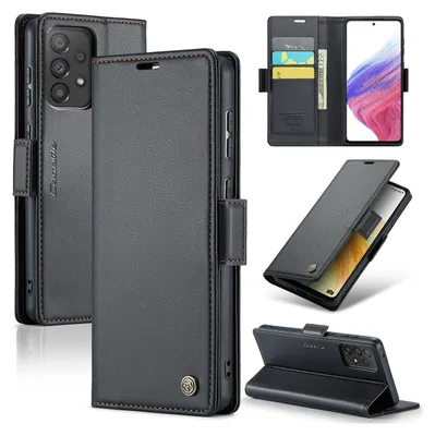 Immagine prodotto di Custodia Galaxy A53 5G, Custodia in pelle con funzione stand per Samsung Galaxy A53 5G Nero
