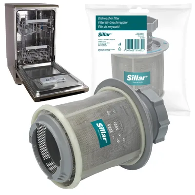Produktbild von Sillar Geschirrspüler Spülmaschine Sieb Feinsieb Filter Ersatz Für BOSCH 427903 170740