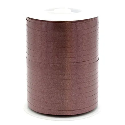 Produktbild von Geschenkband Ringelband 5mm x 500m Rolle Braun